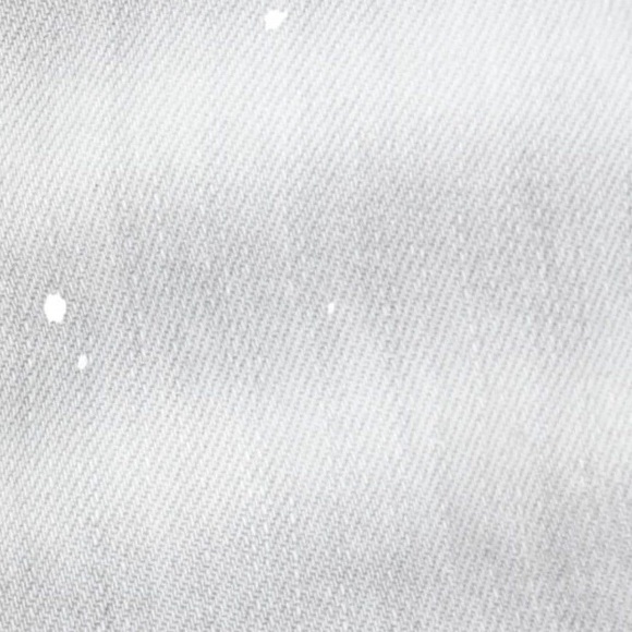 ⭐️ JOHN RICHMOND ⭐️HIGH WAISTED LIGHT GREY DENIM WASH W/BEADED BACK SIZE: (4) 27 - Picture 5 of 5